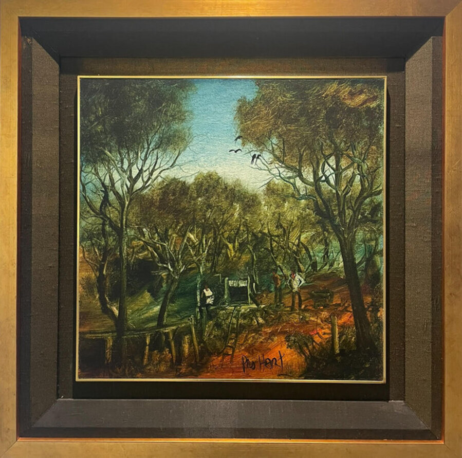 Mining Landscape, Study