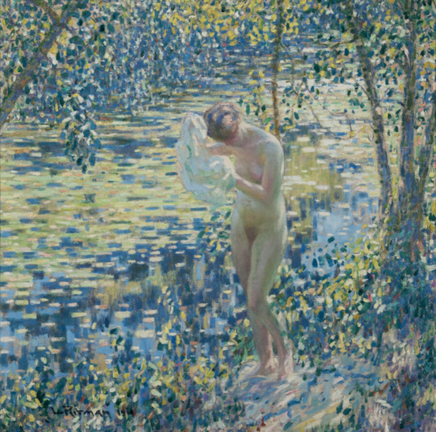 Baigneuse à Giverny