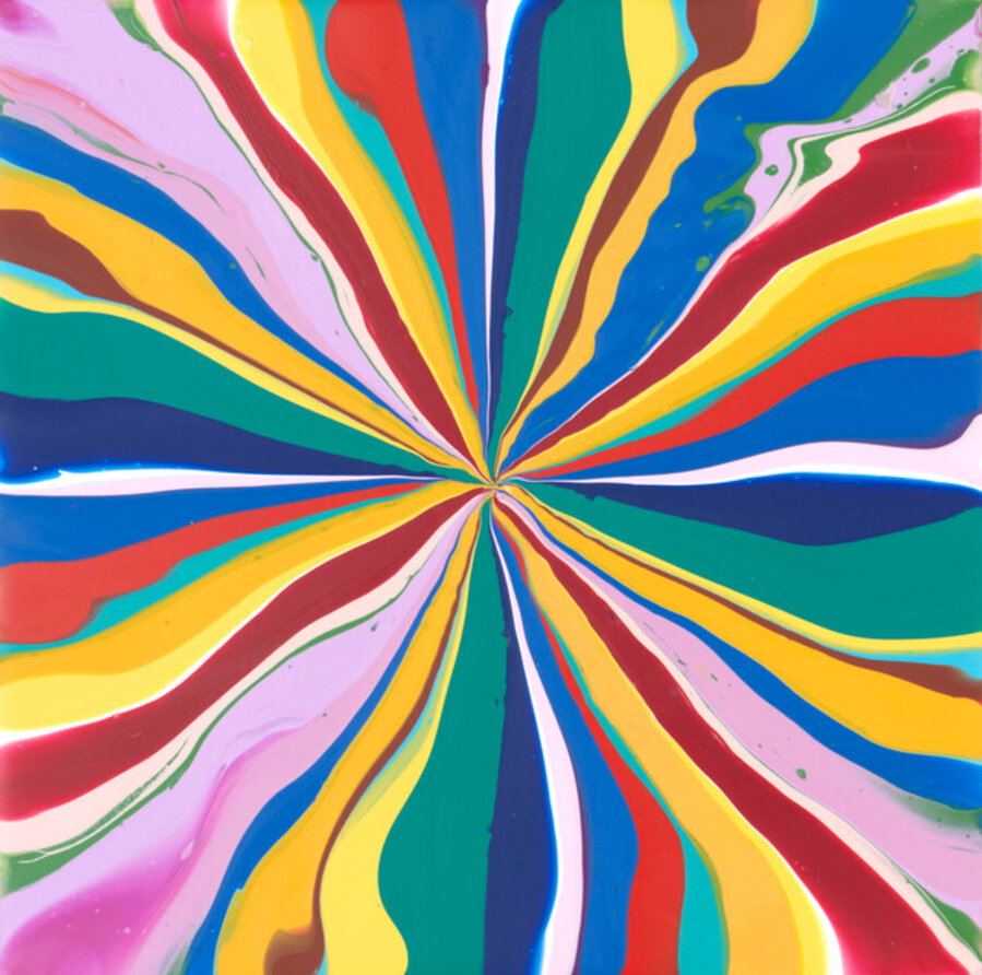 Painting with a hole in the middle 05