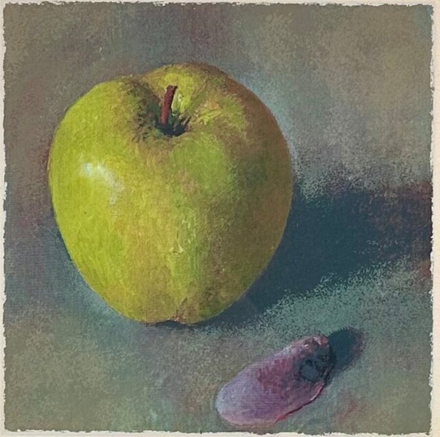 Green Apple Purple Shell