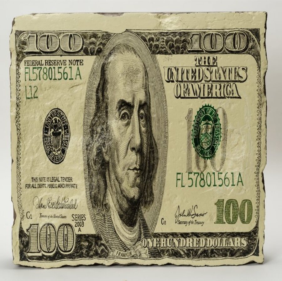 100 Dollars, from the Money Stones series