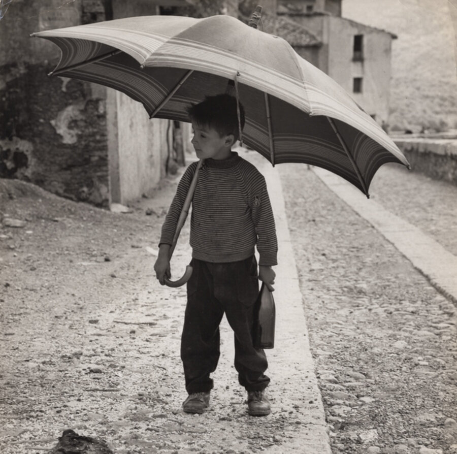 Sardinia - Little Boy Going to the Tavern for his Father's Wine