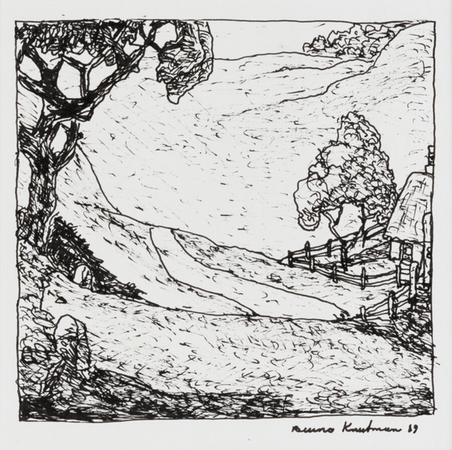 Landskap med väg / Landscape with Road