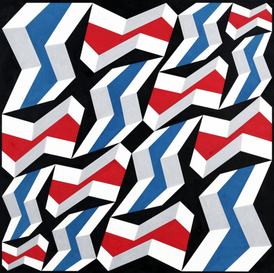 Composizione di sedici distorsioni plastiche