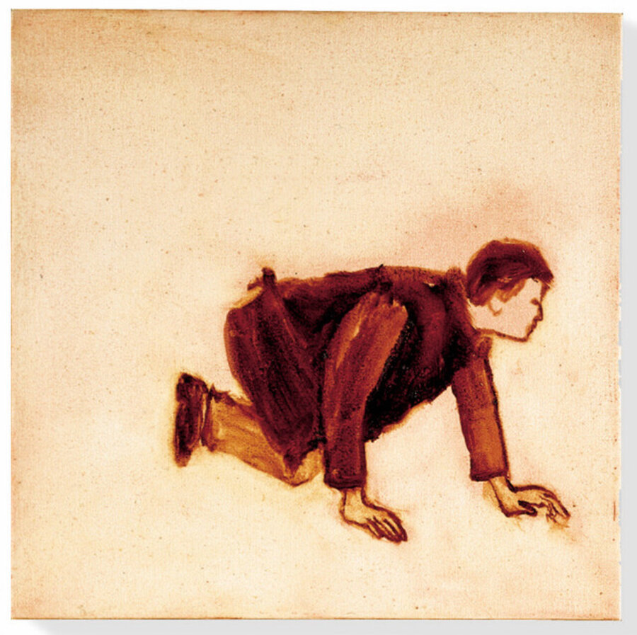 Untitled (man crawling)