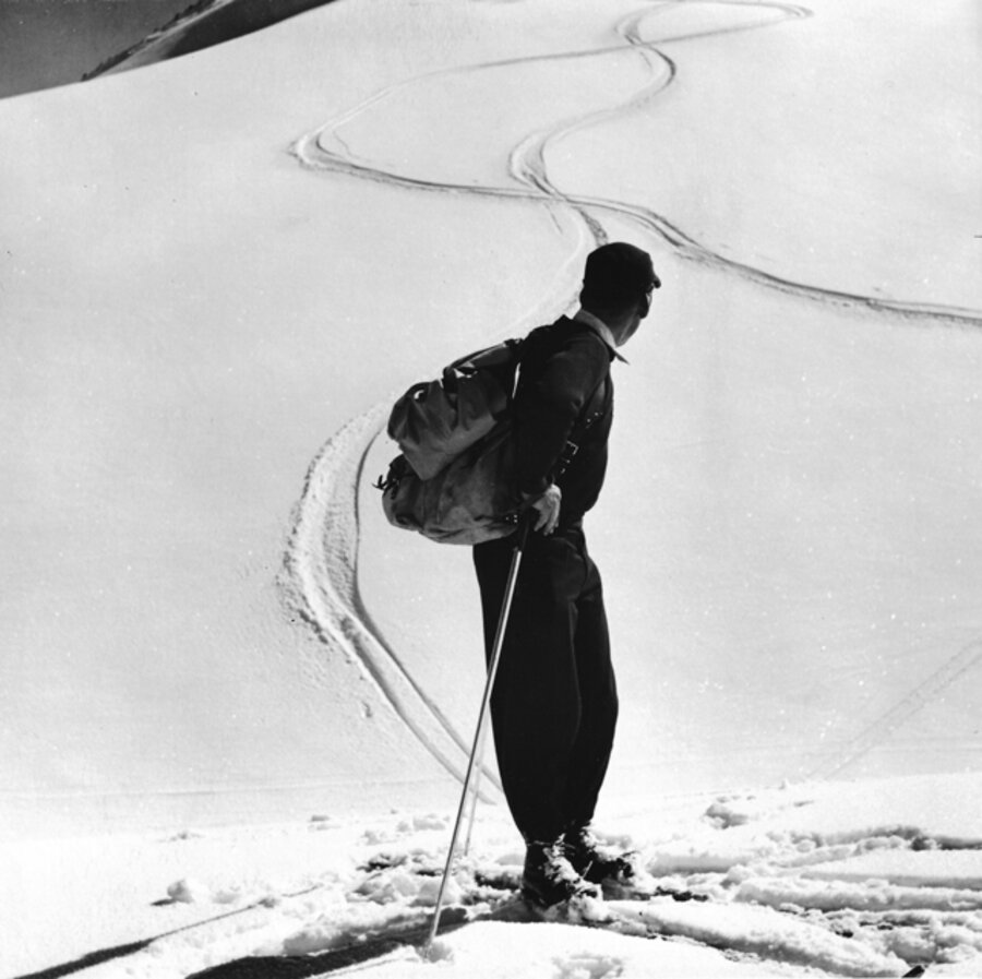 Skier, Switzerland