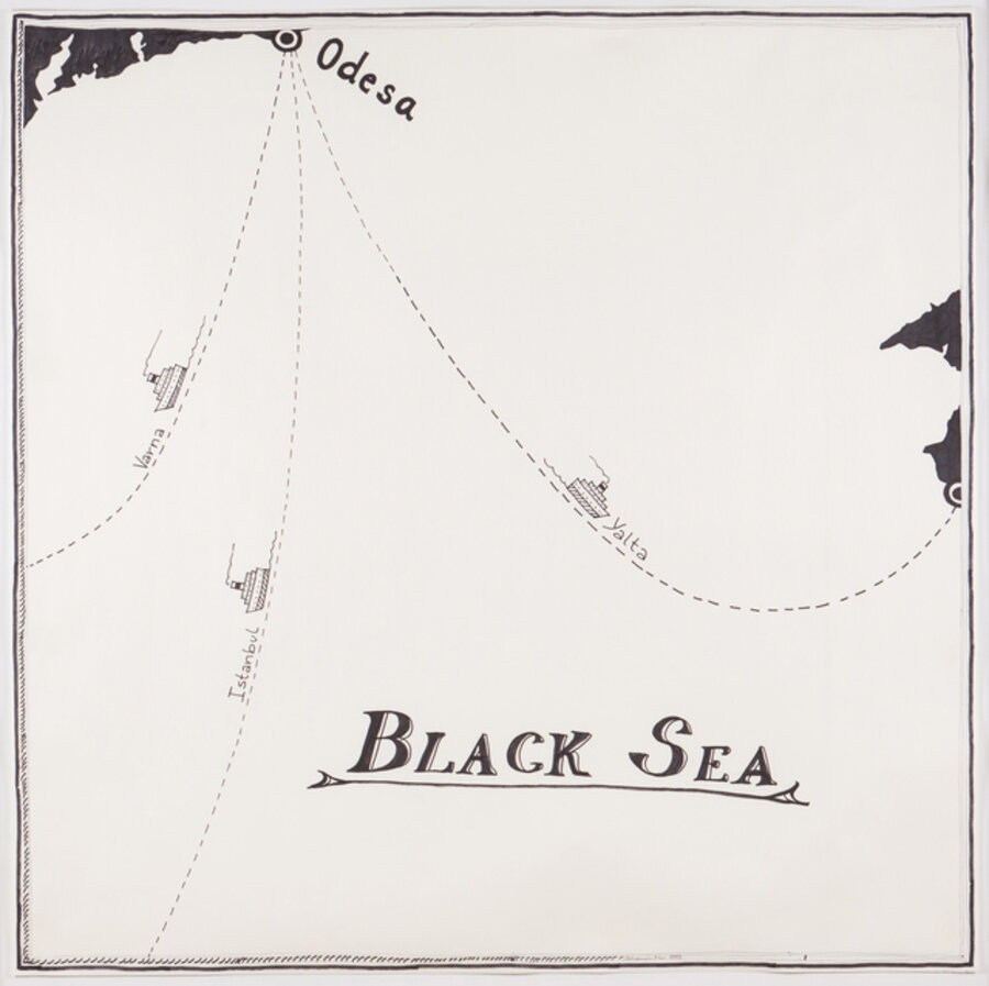 Black Sea/Odessa, From "The World from Above" series