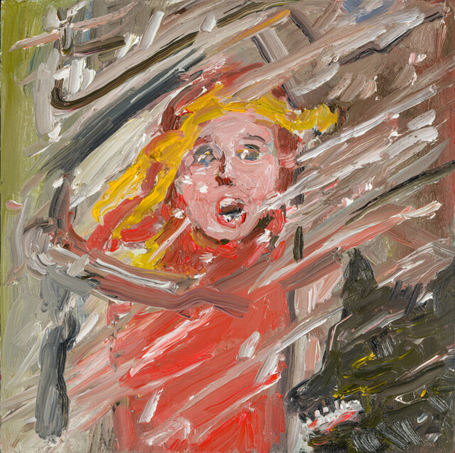 Untitled (Girl Startled)