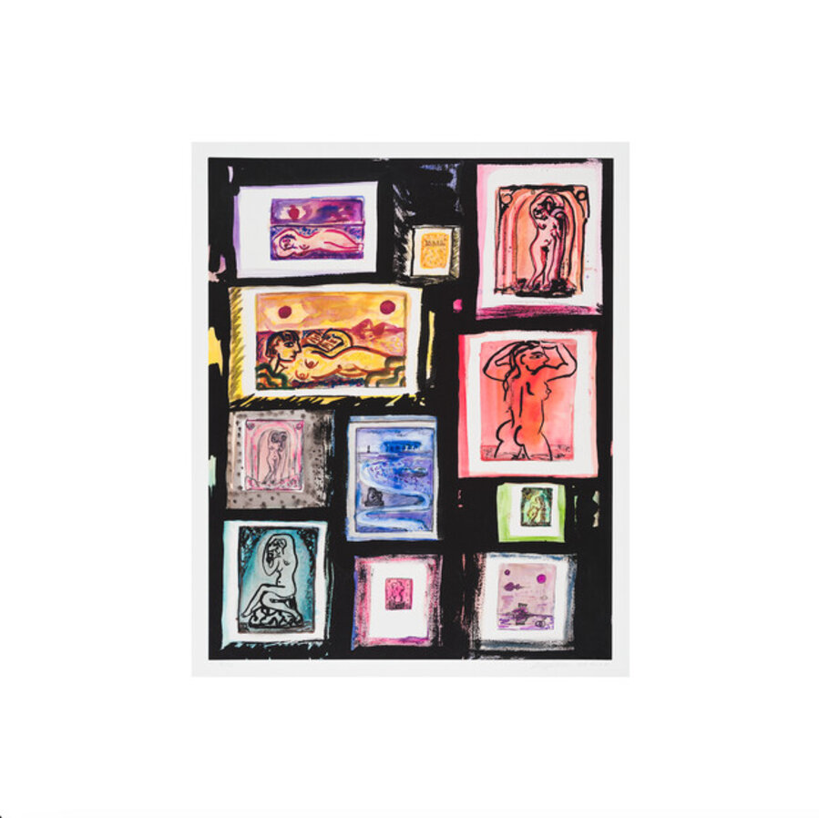Playbill: Night Life (Hand-Embellished, Edition 5 of 10)