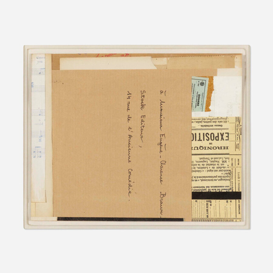 Untitled (a Monsieur Eugene-Clarence Braun)