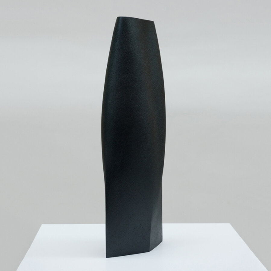 Black Blue Vessel Form