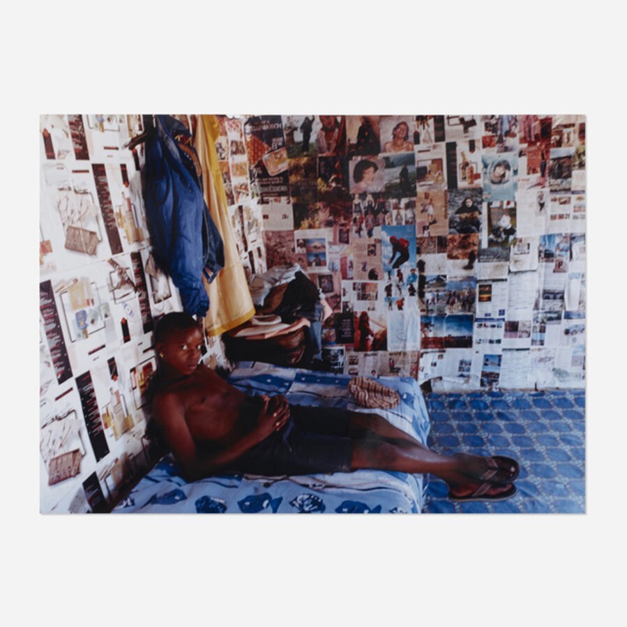 Untitled (Young Boy on Bed)