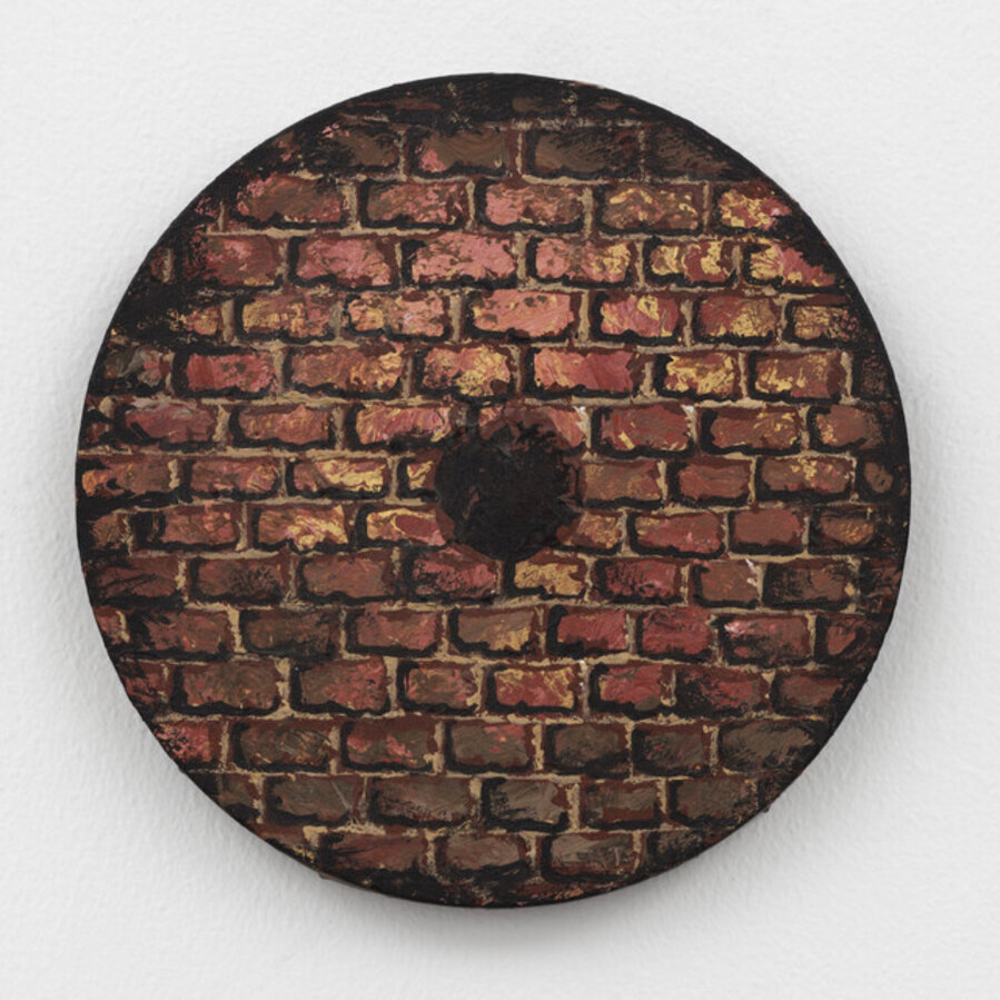 Untitled (Brick Disc)
