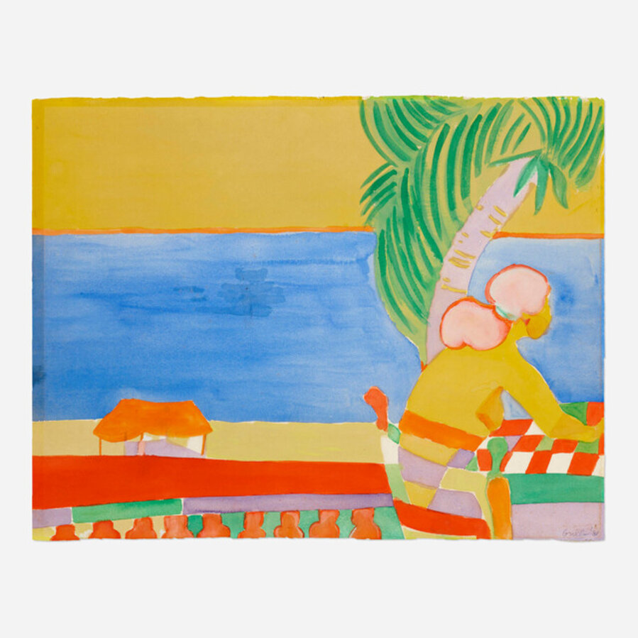 Untitled (Seated Figure)