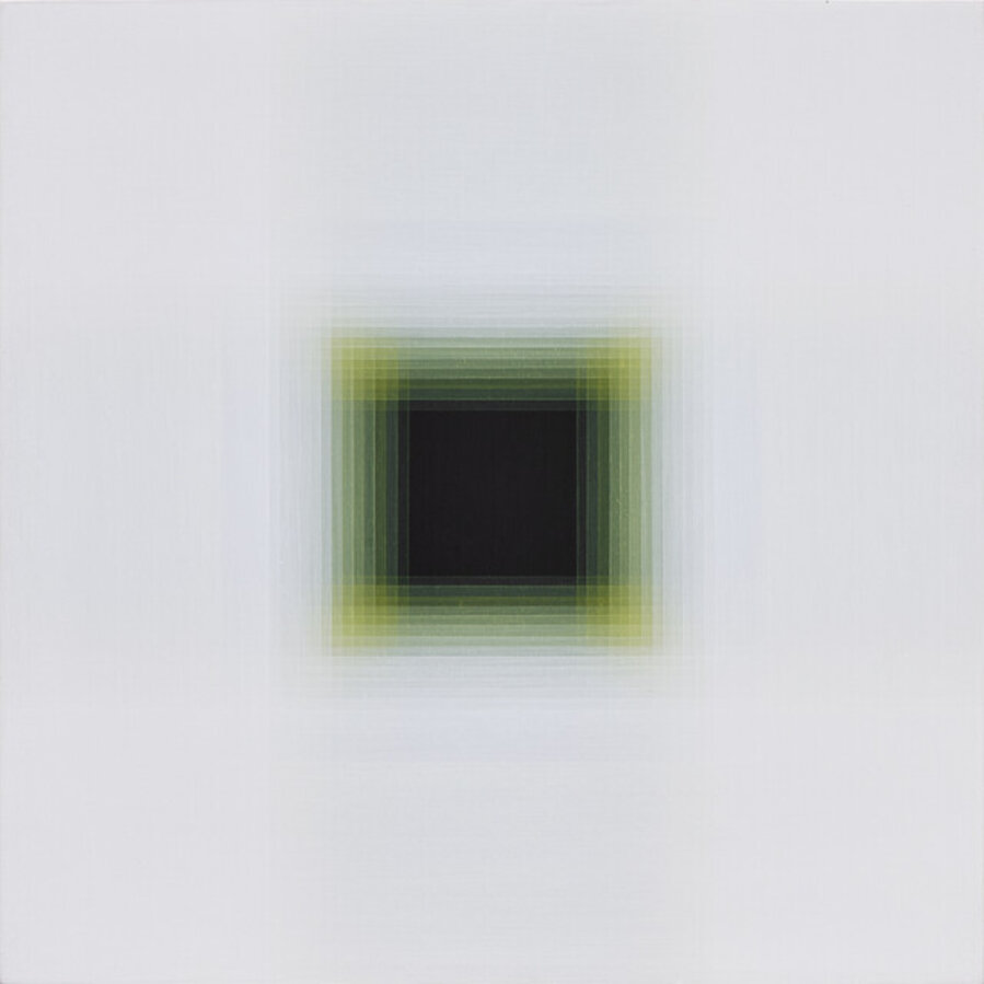 Untitled (White - Black w/ Green)