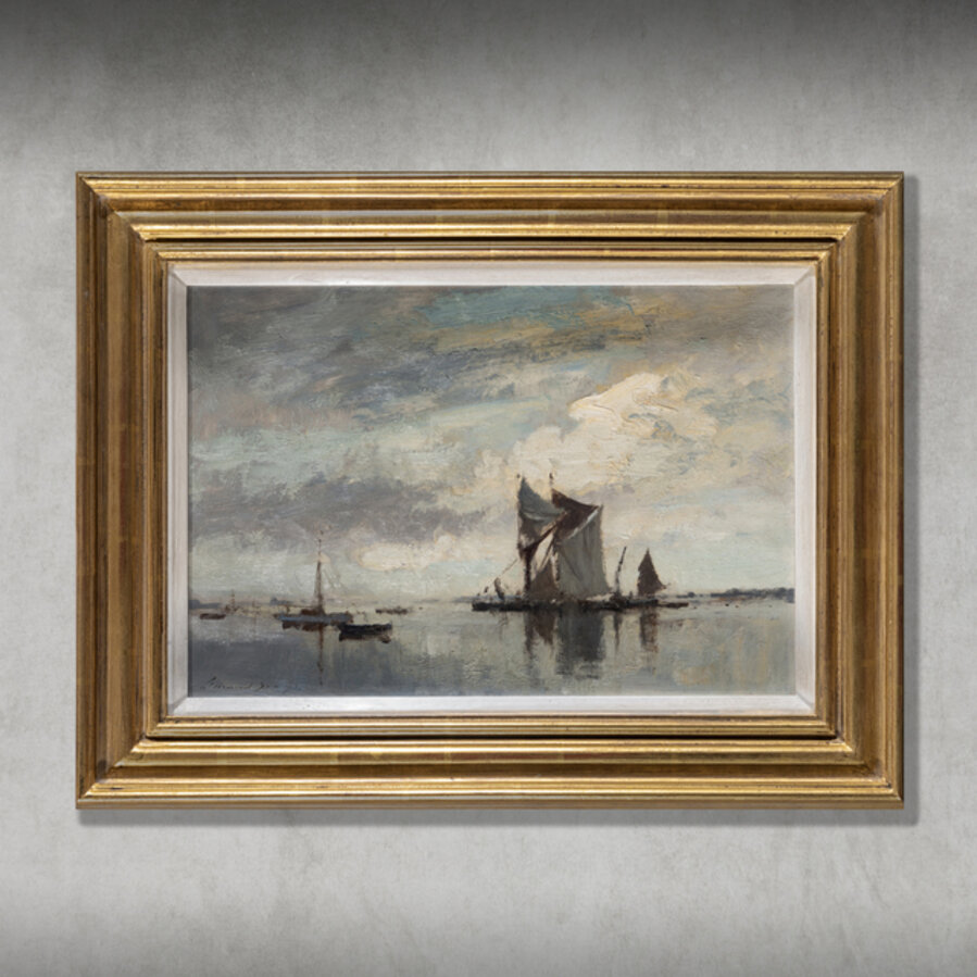 Thames Barges on the Orwell