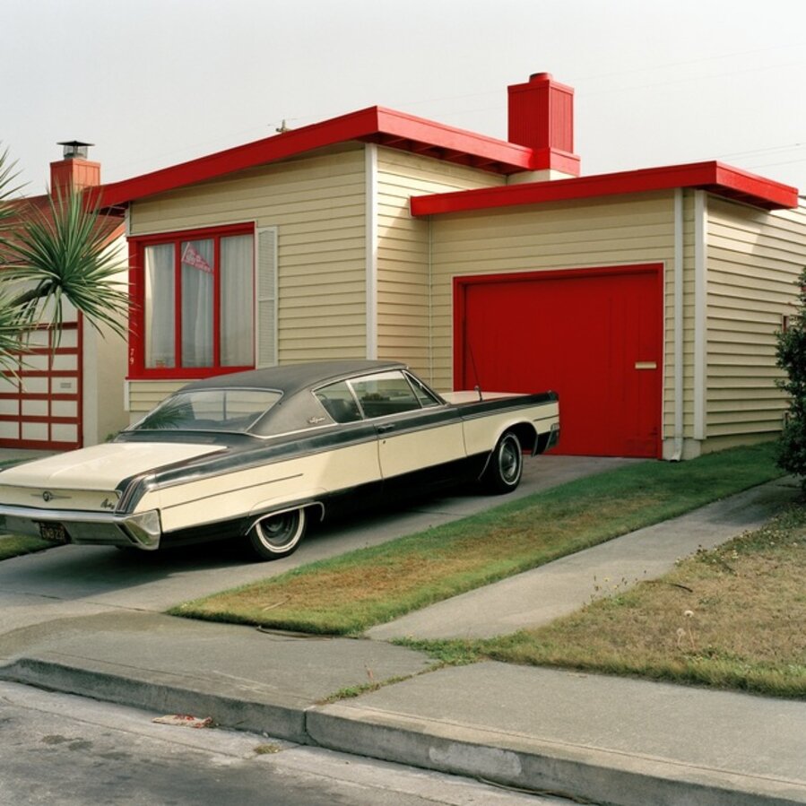 Carmen Red, Daly City, California (Freshly Painted Houses)