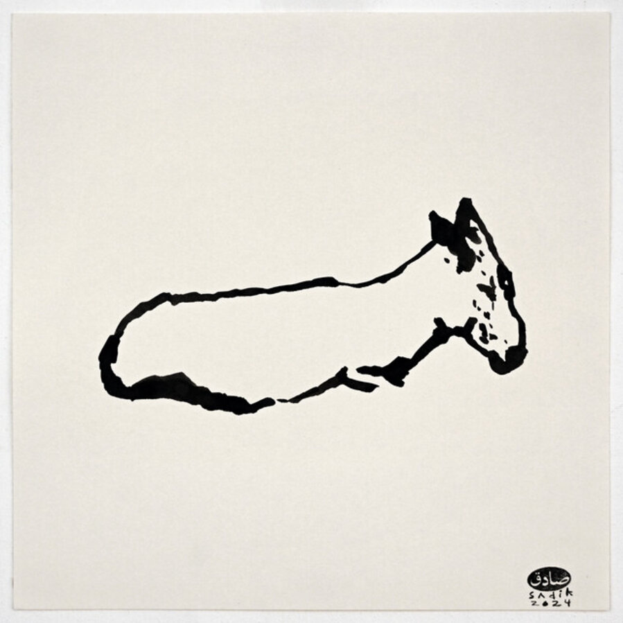 A Donkey in my Studio (3)