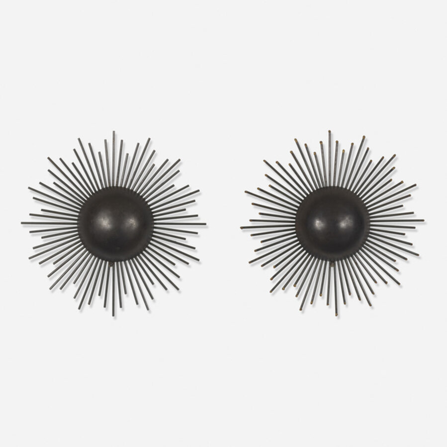 wall lights, pair