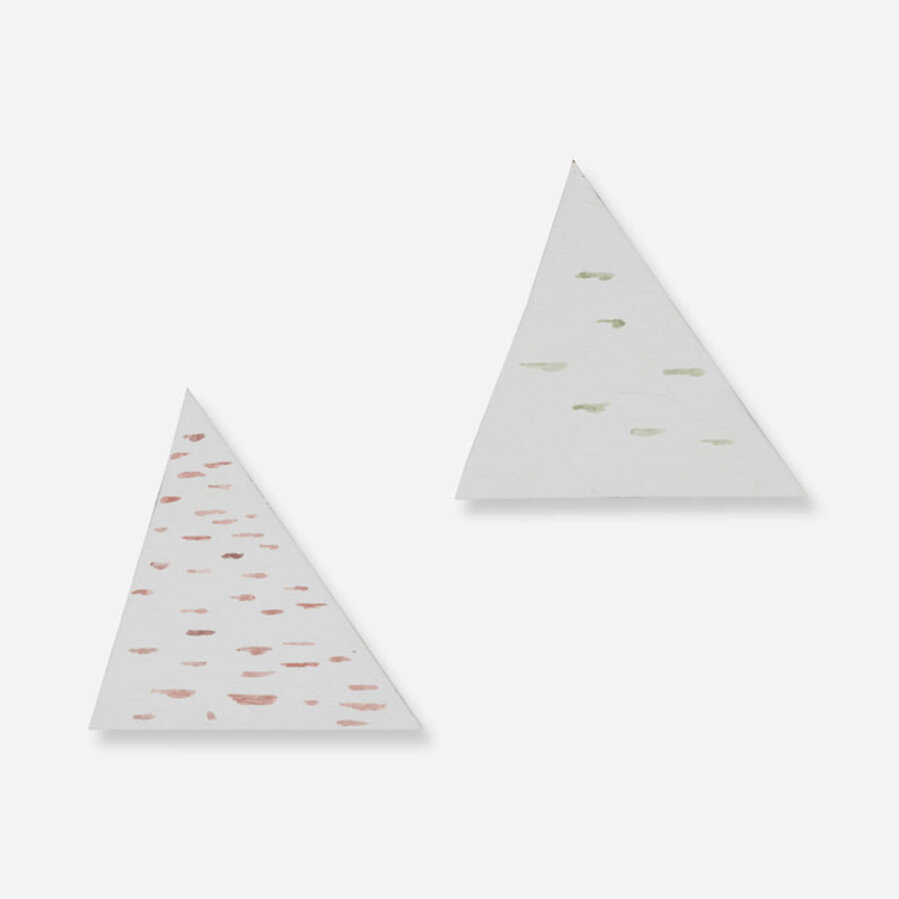 Untitled (Triangle) (two works)