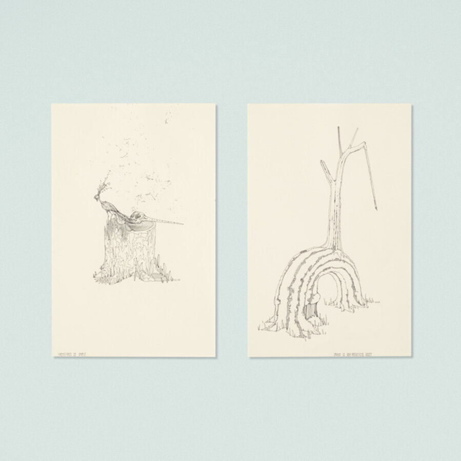 Creatures of Habit and Origin to Self-Reflective Trees (two works)