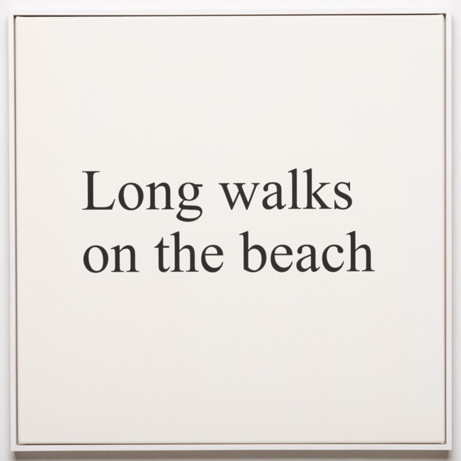 Long walks on the beach