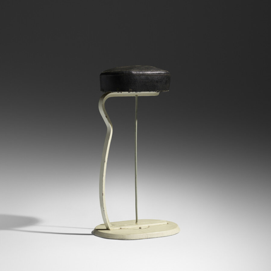 Rare and Important stool for Tempe a Pailla