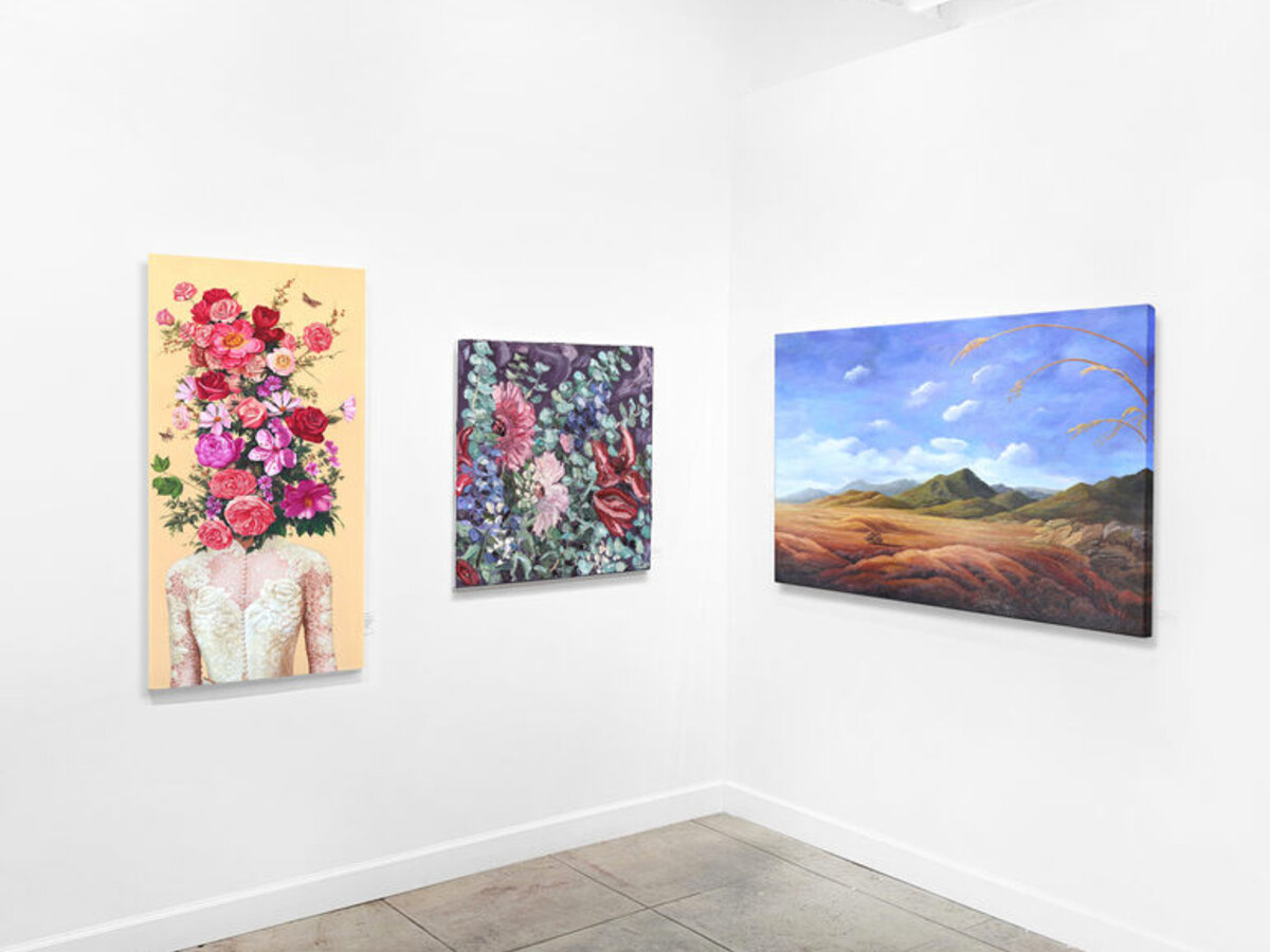 Scenes from Elsewhere Original Contemporary Painting Exhibition with Impasto Landscapes, Portraiture, Still Life and Colorful Fine Art in Los Angeles