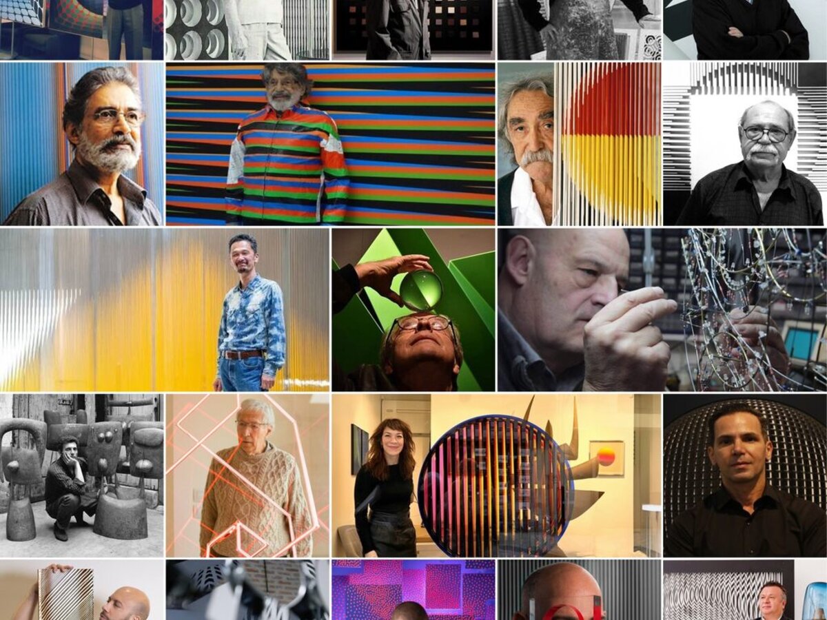 CINÉTIQUE 1955–2026 · Perception, Couleur, Mouvement