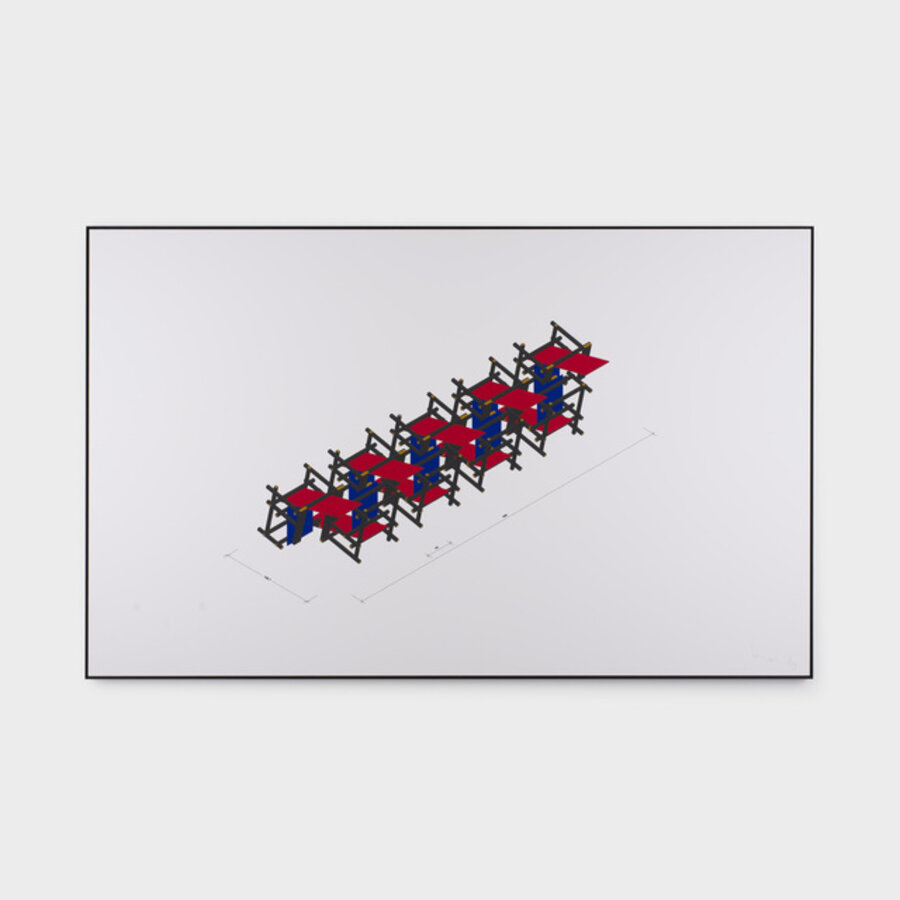 Red and Blue Barricade, Barricade #5