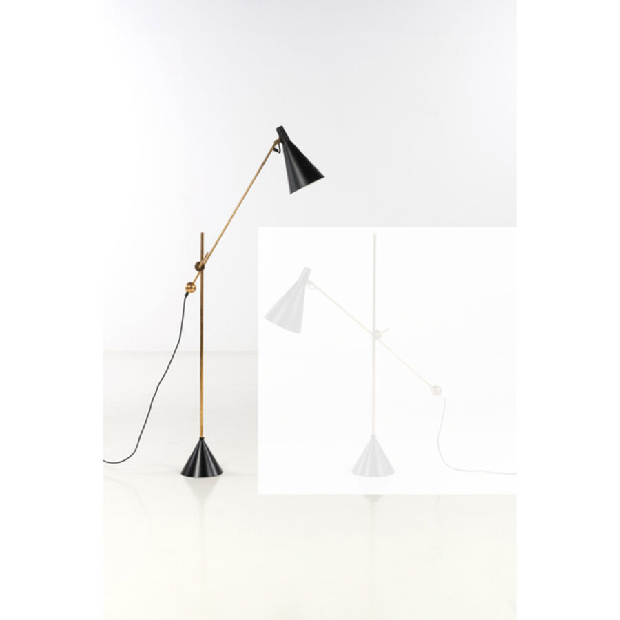 Model K10-11, Floor lamp