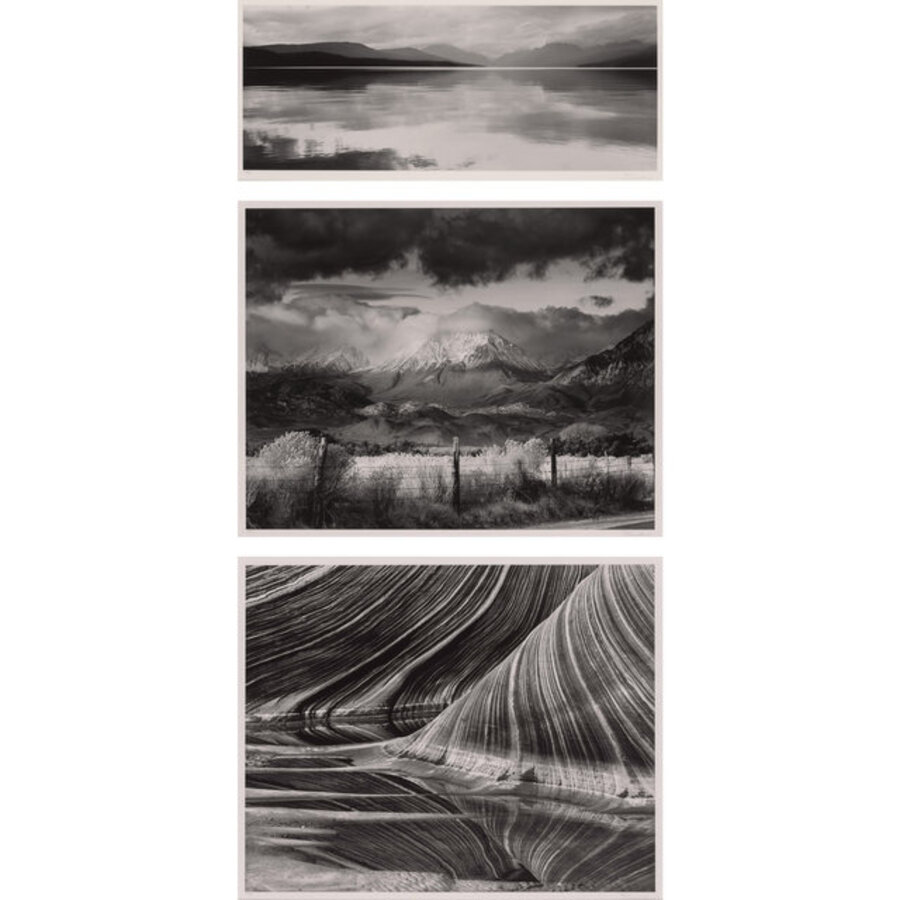 Group of three images.