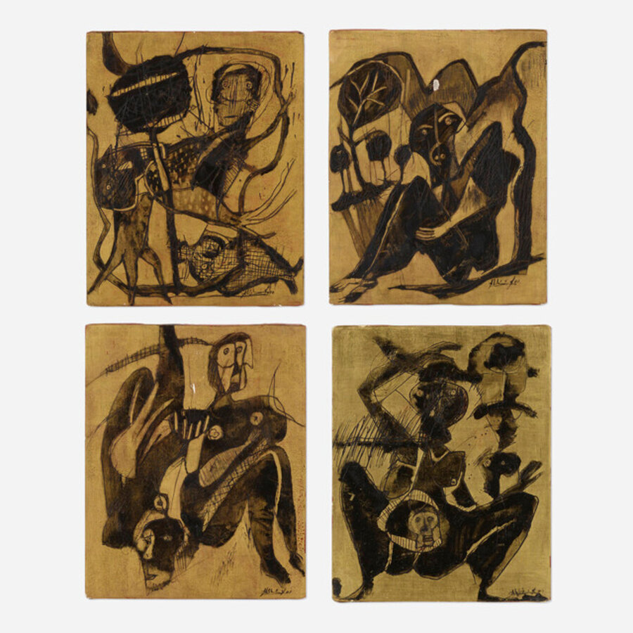 Chico; Untitled (four works)