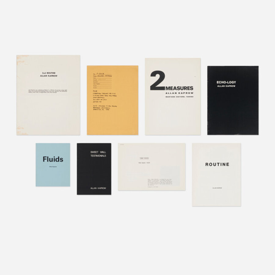 Artist's books, eight