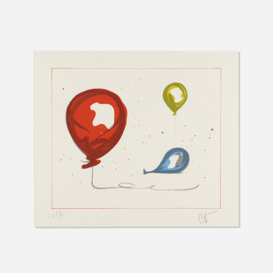 Balloons from The Landfall Press 30th Anniversary portfolio