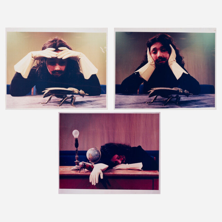 Untitled (three stills from The King)