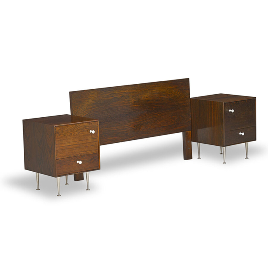 Pair of Thin Edge nightstands and full-sized headboard, Zeeland, MI