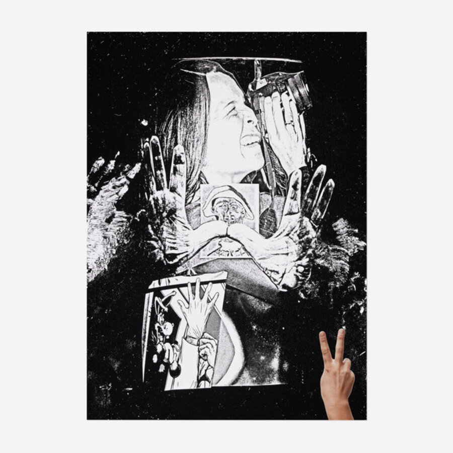 Hand in Glove B/W with Handsigns