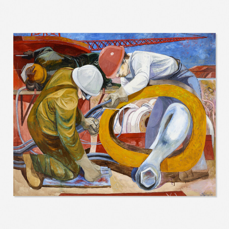 Welders-Grand Coulee Dam