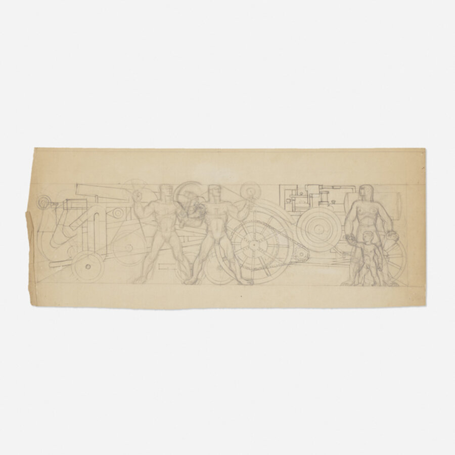 Untitled (study for frieze)