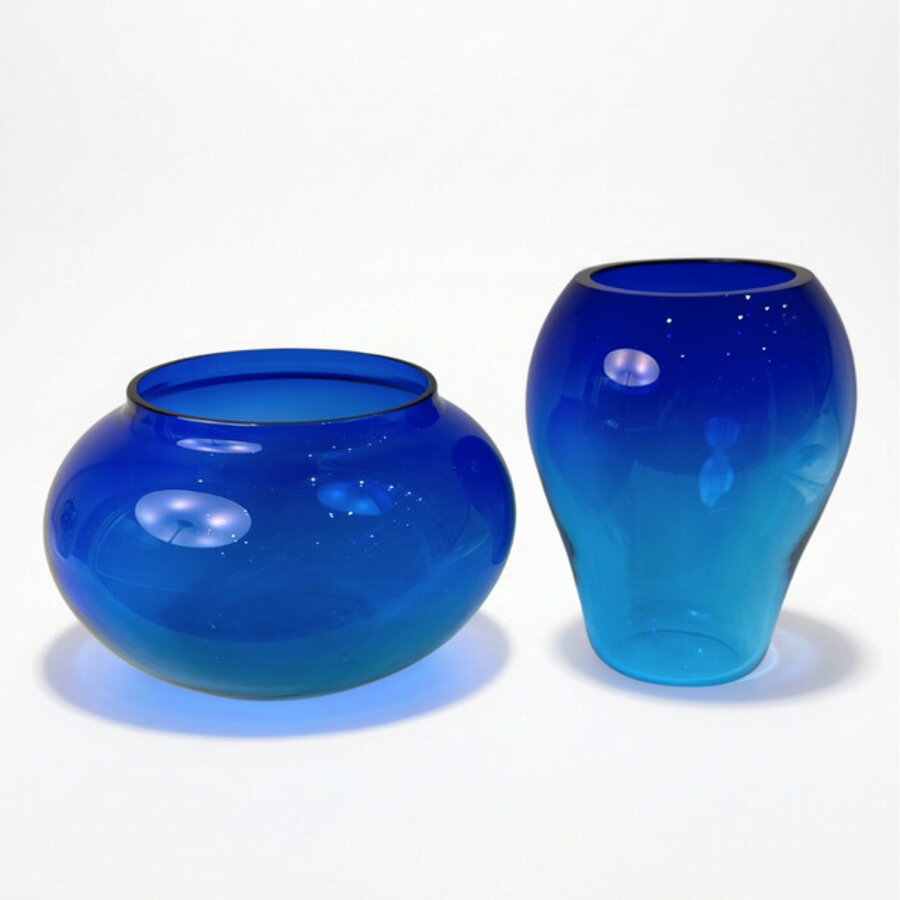 Pair of Alfredo Barbini Vases, Murano