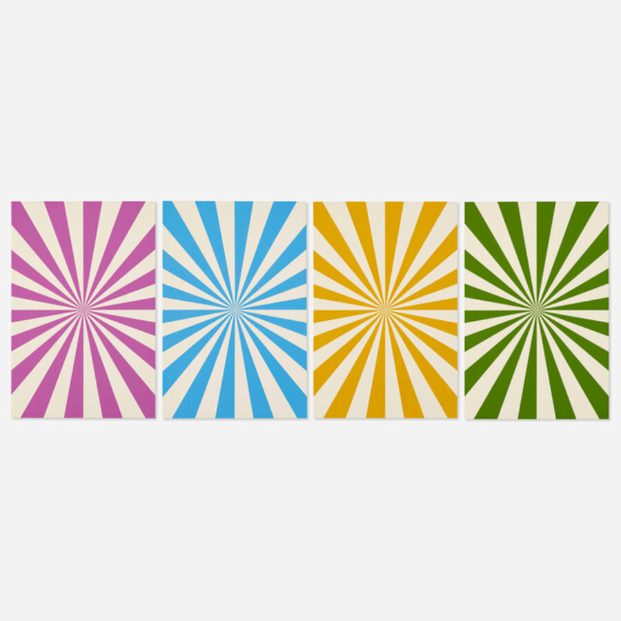 Expander; Violet Verona; Holida Blue; Sulphur Spring (four works)