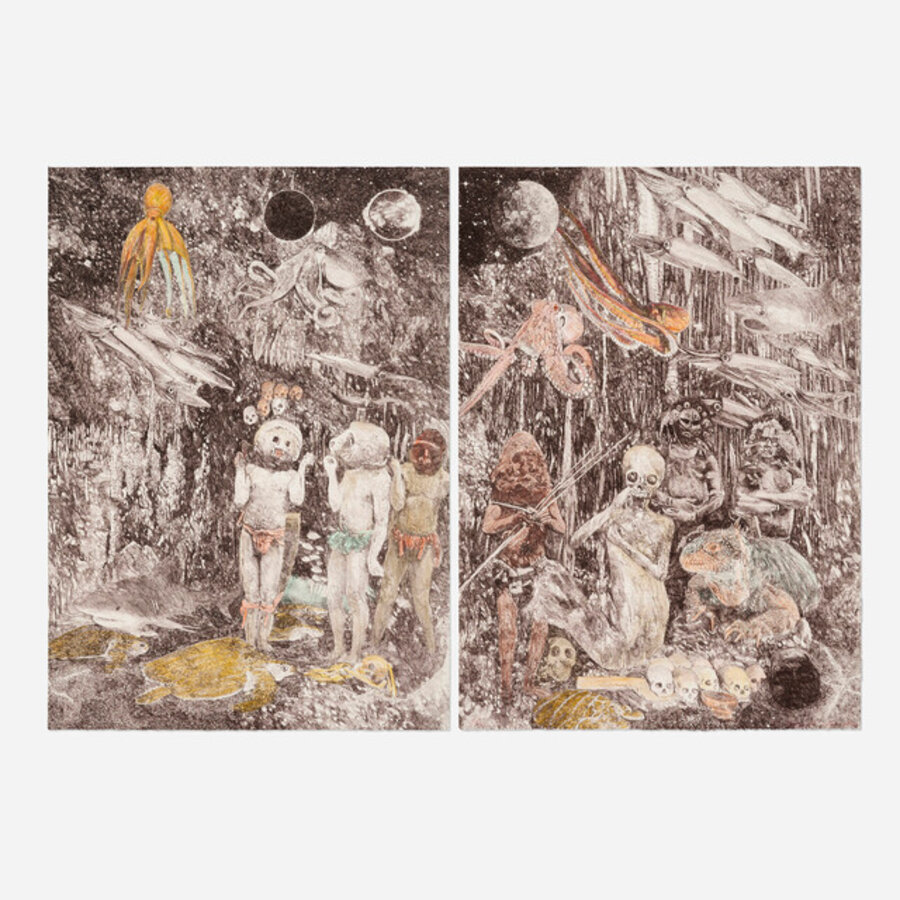 Underworld (diptych)