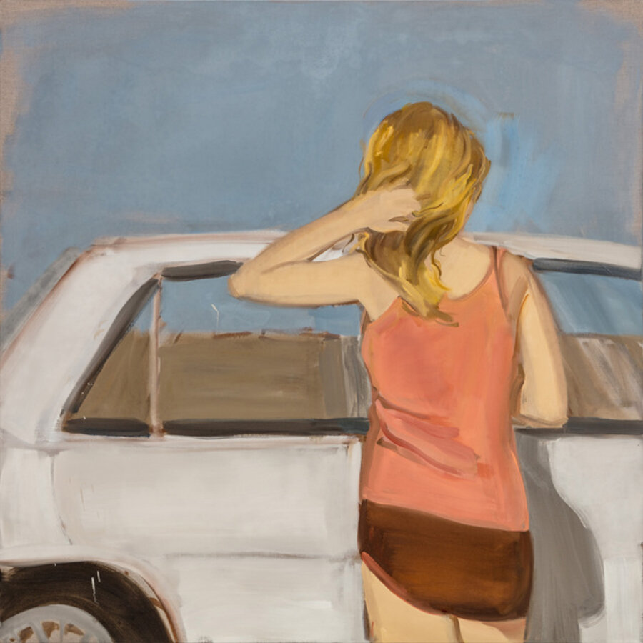 Untitled (White Car),