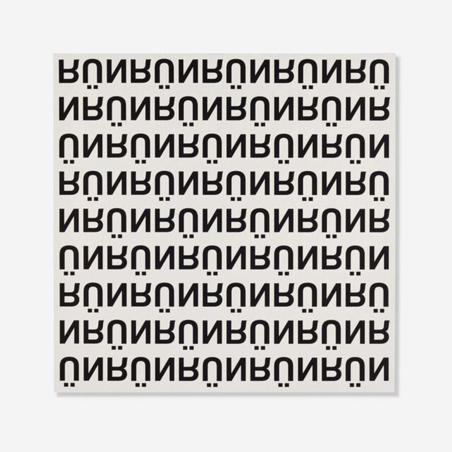 Untitled (RUN UPSIDE DOWN)