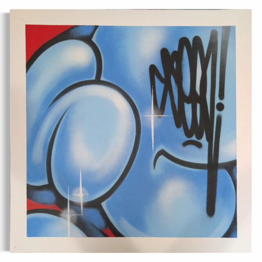 Bubble & Tag (Blue)