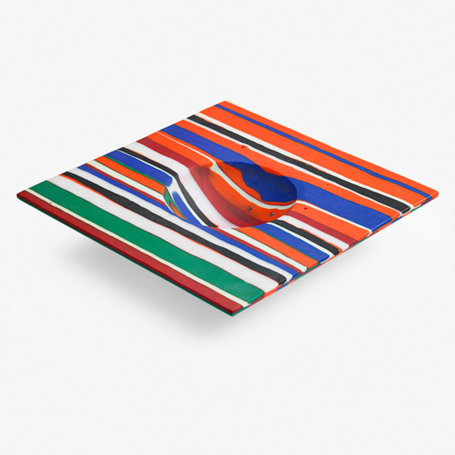 Small striped bowl, Australia