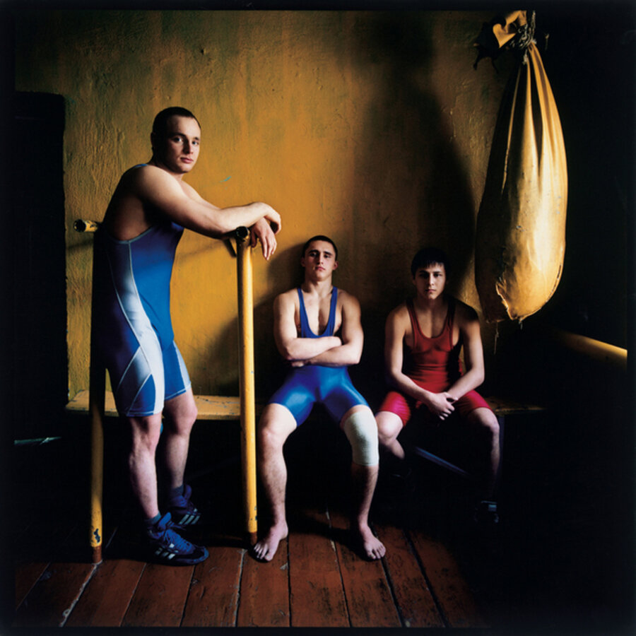 Three Wrestlers