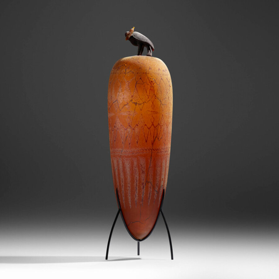 Medicine Jar: Crow with Ear of Corn