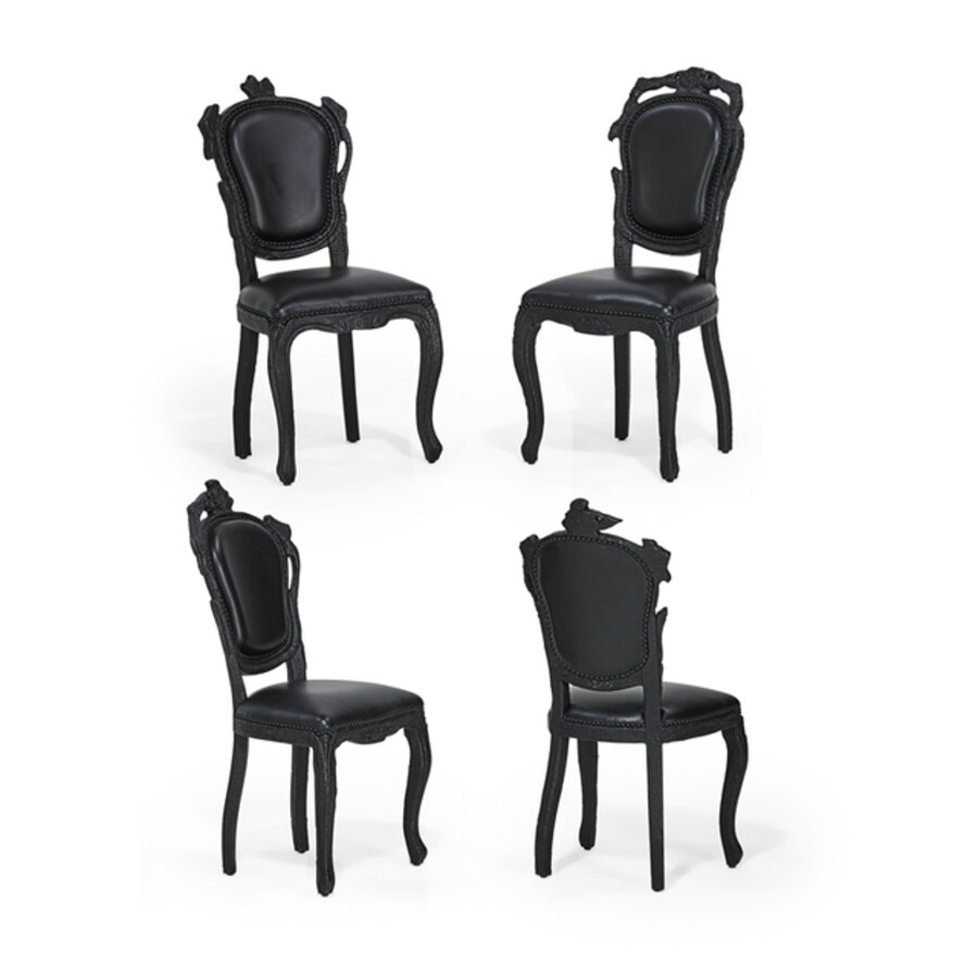 Set of four Smoke chairs, The Netherlands